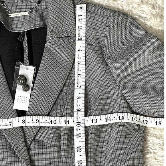 White House Black Market NWT Plaid Blazer Women Size 6 Career Office Business - Picture 3 of 11